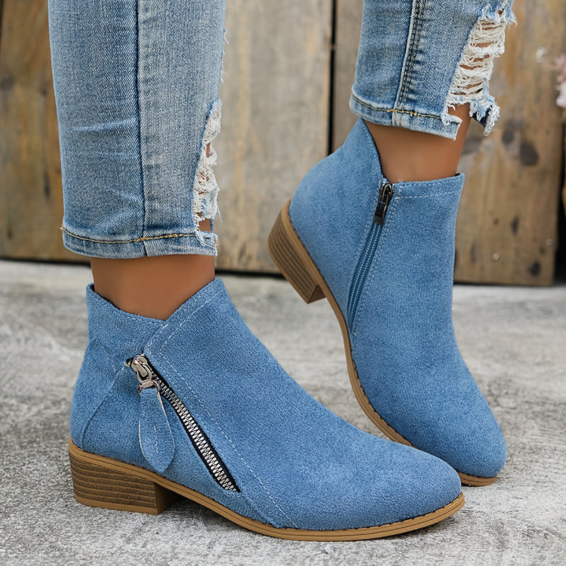 Susannah – Orthopaedic Side-Zip Ankle Boots