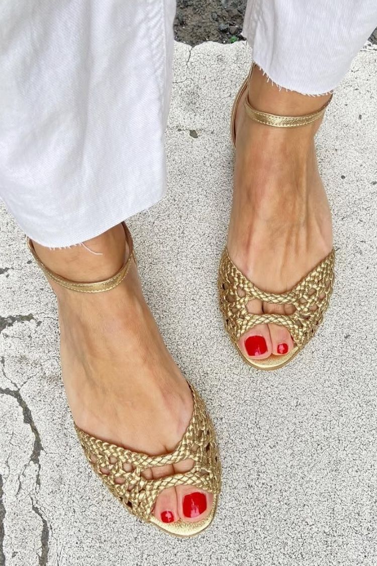 Isabelle – Woven Summer Sandals