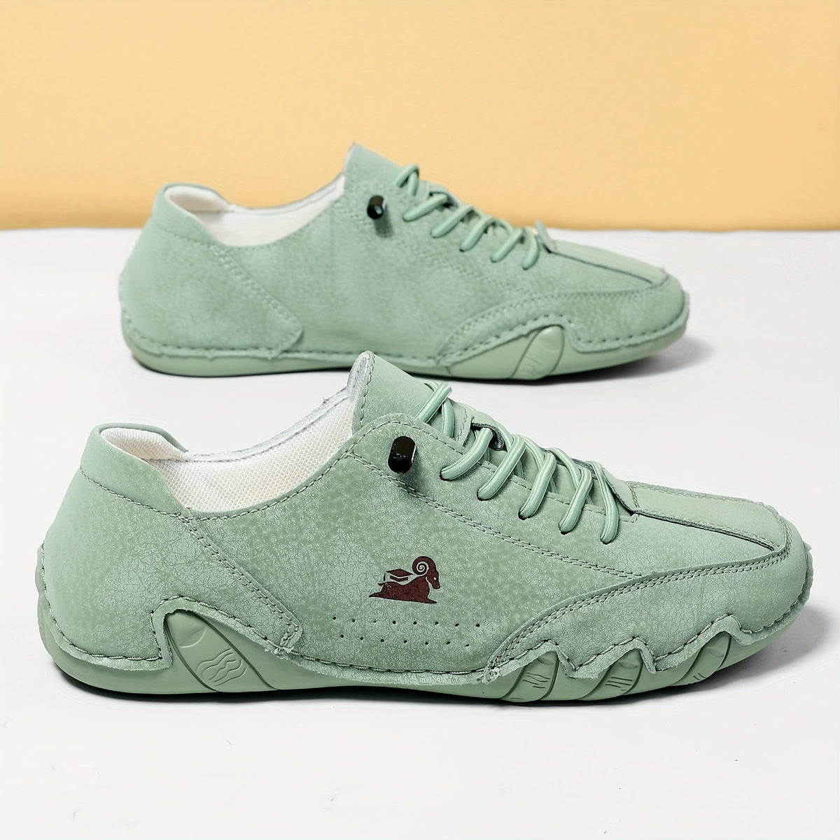 Miranda – Orthopaedic Wave-Sole Lace-Up Sneakers