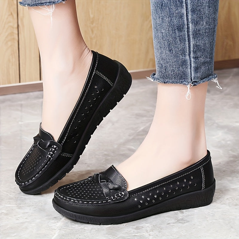 Iona Perforated Comfort Loafers