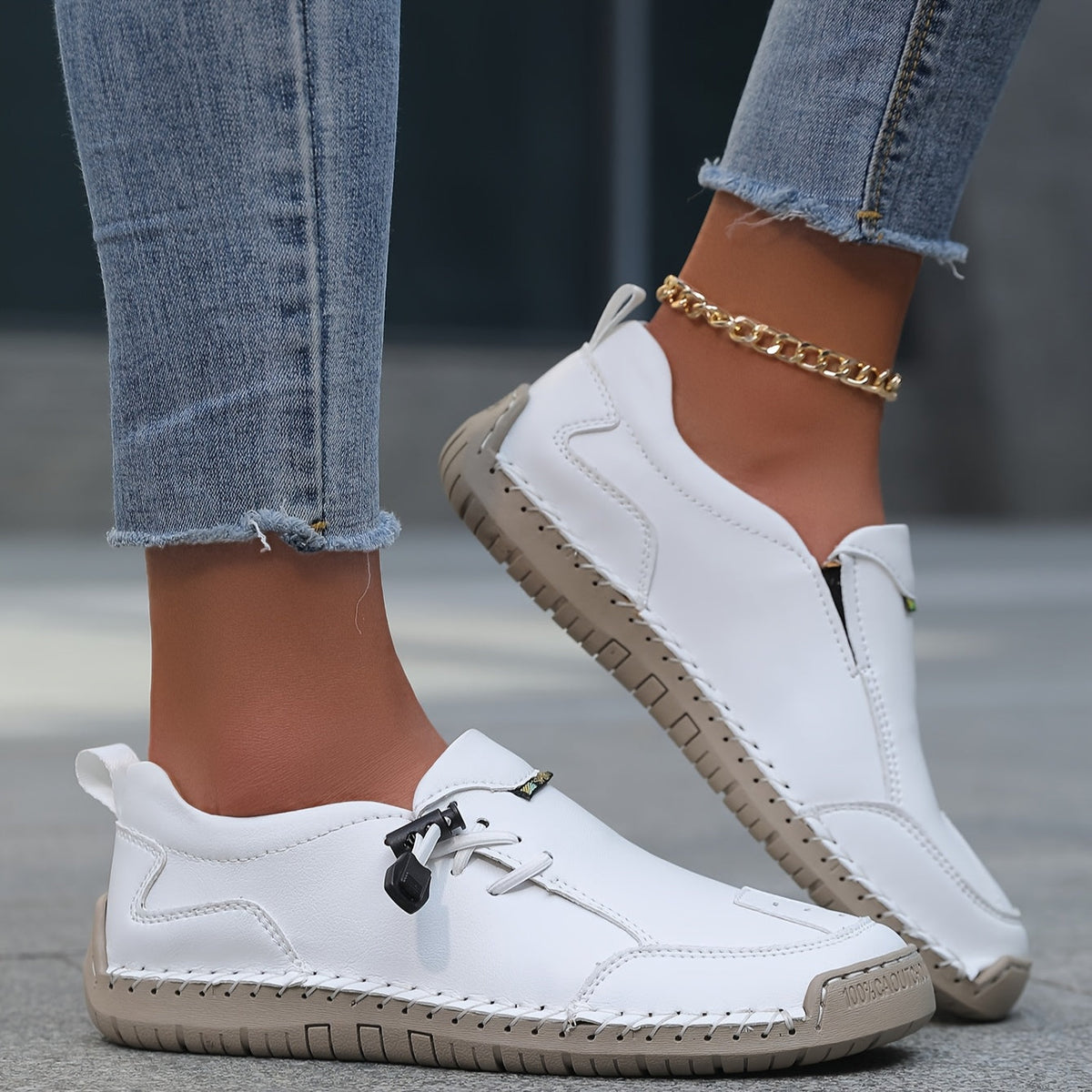 Polly – Orthopaedic Toggle-Lace Slip-On Shoes