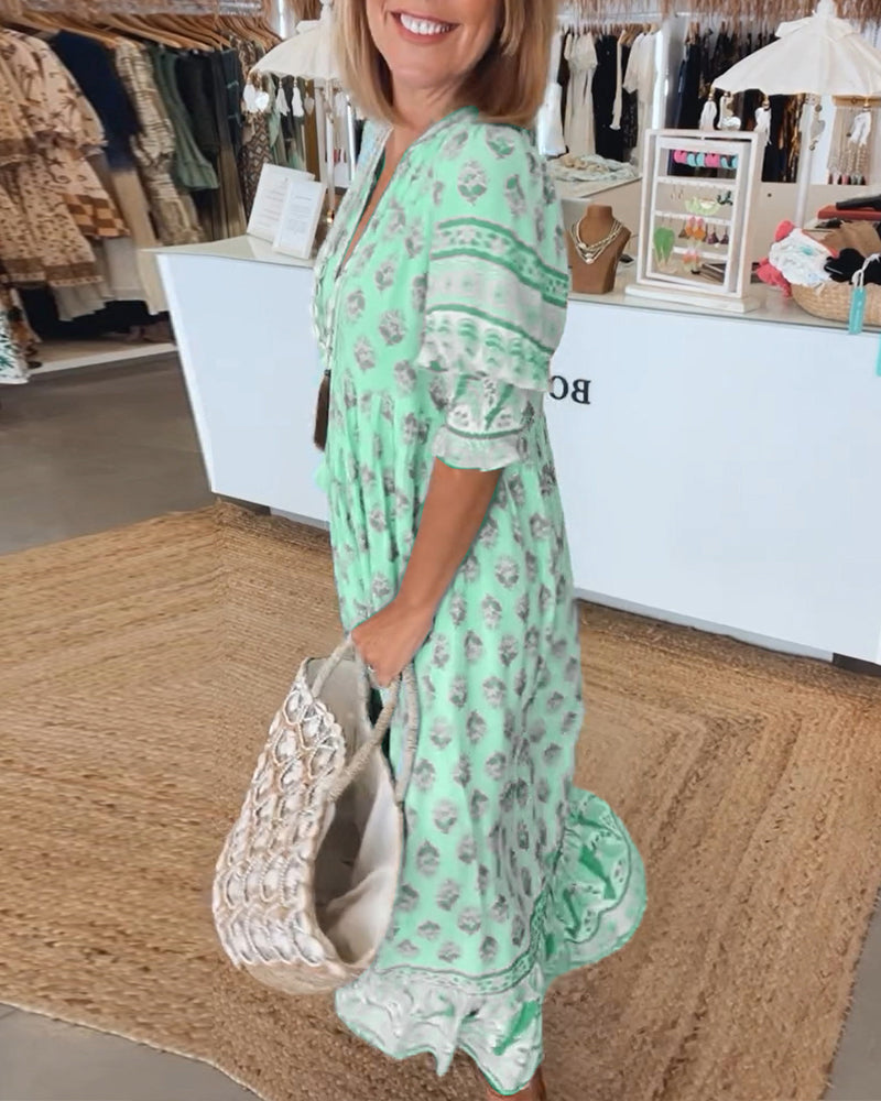 Rosalie | Flowing bohemian dress
