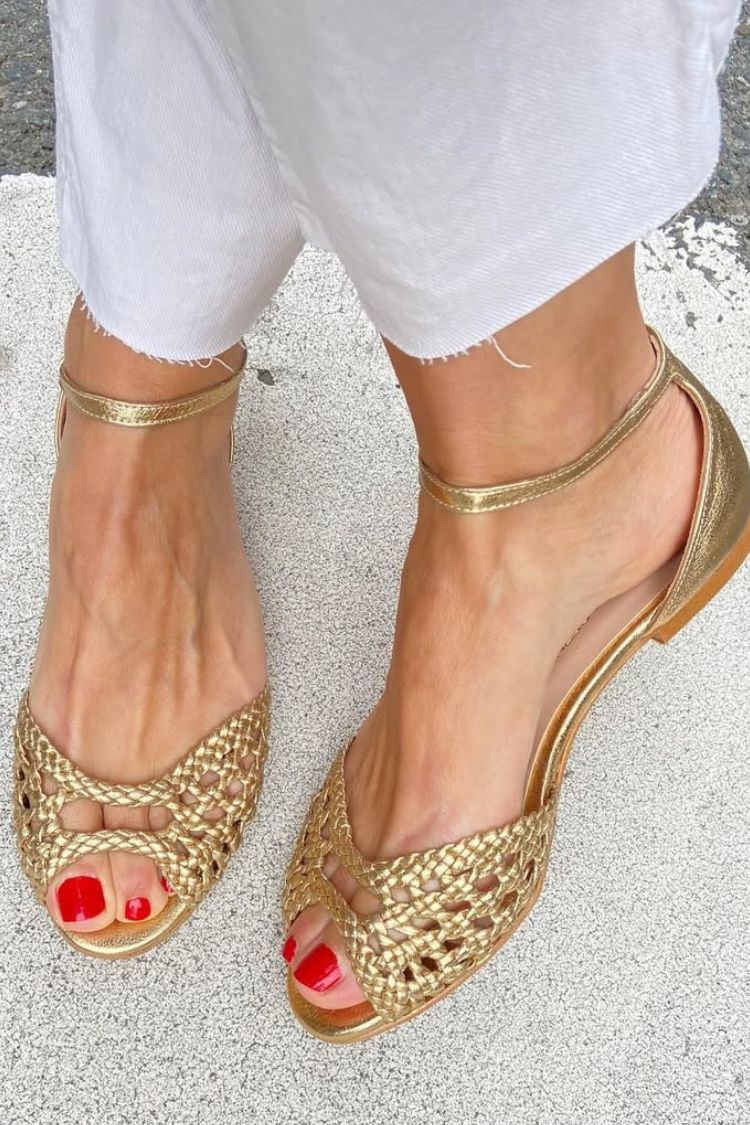 Isabelle – Woven Summer Sandals