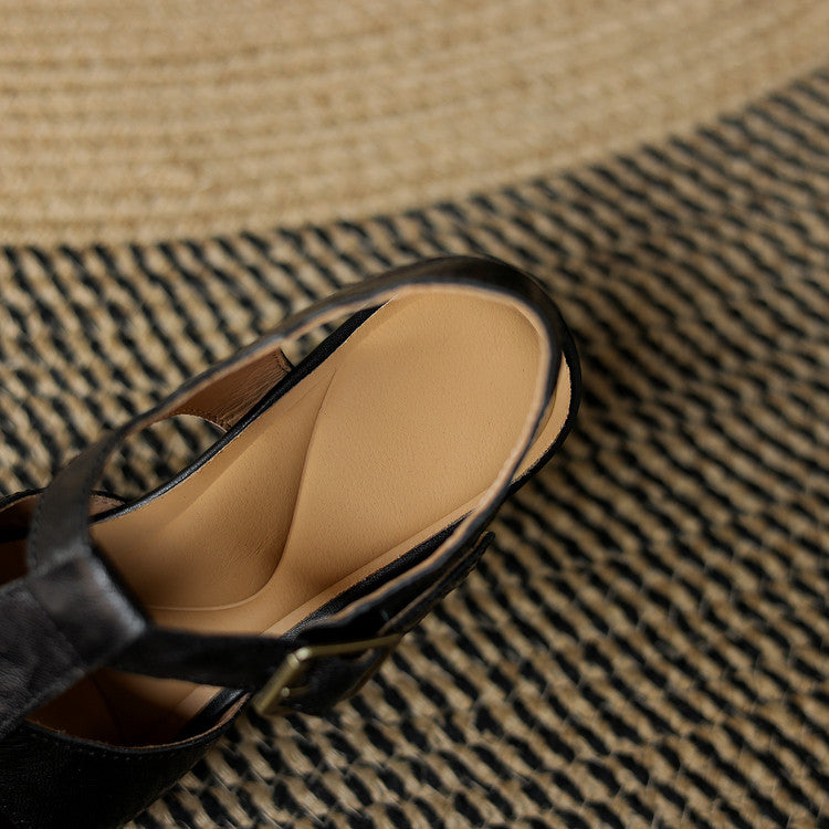 Amaya | Strappy Block-Heel Sandals