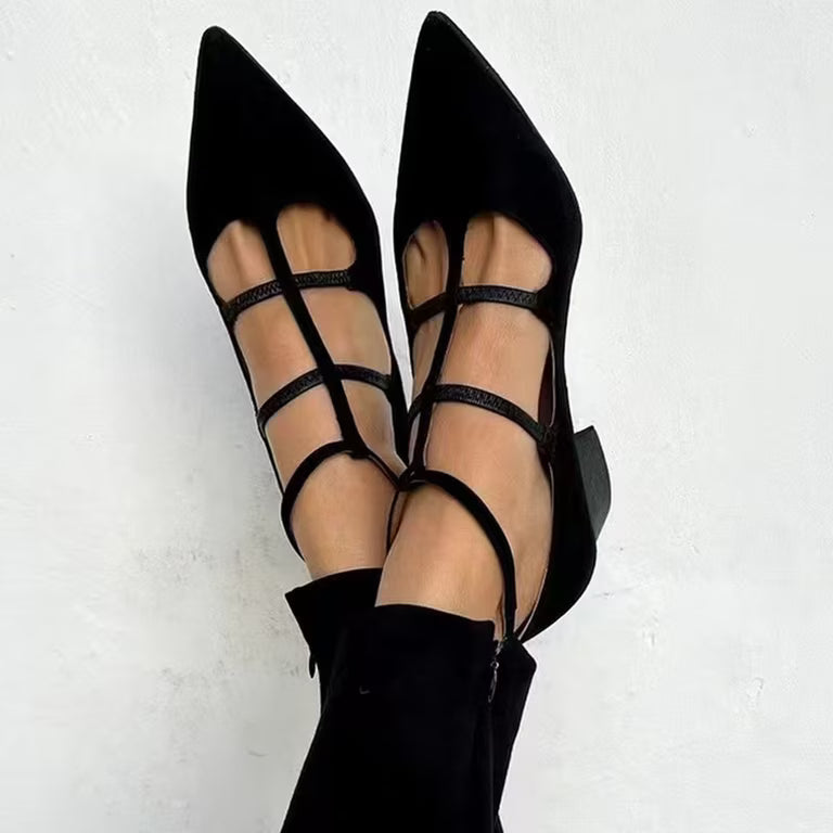 Bridget | Leopard-Print Strappy Heels