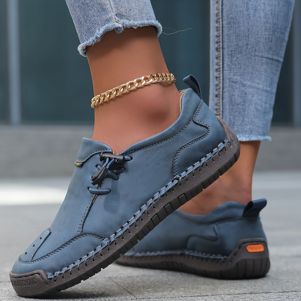 Polly – Orthopaedic Toggle-Lace Slip-On Shoes