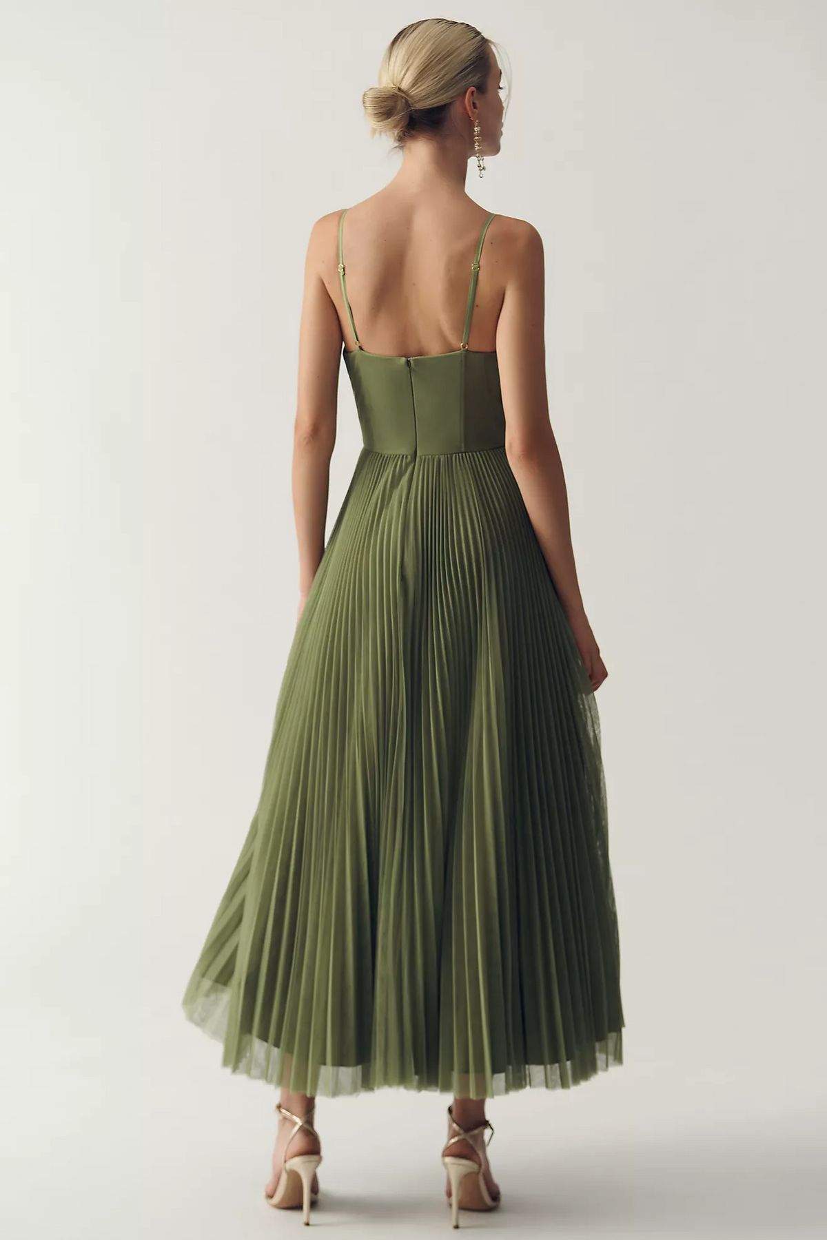 Seraphine | Sculpted Corset Midi Dress