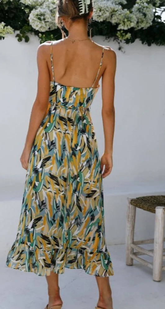 Freya | Colourful summer dress
