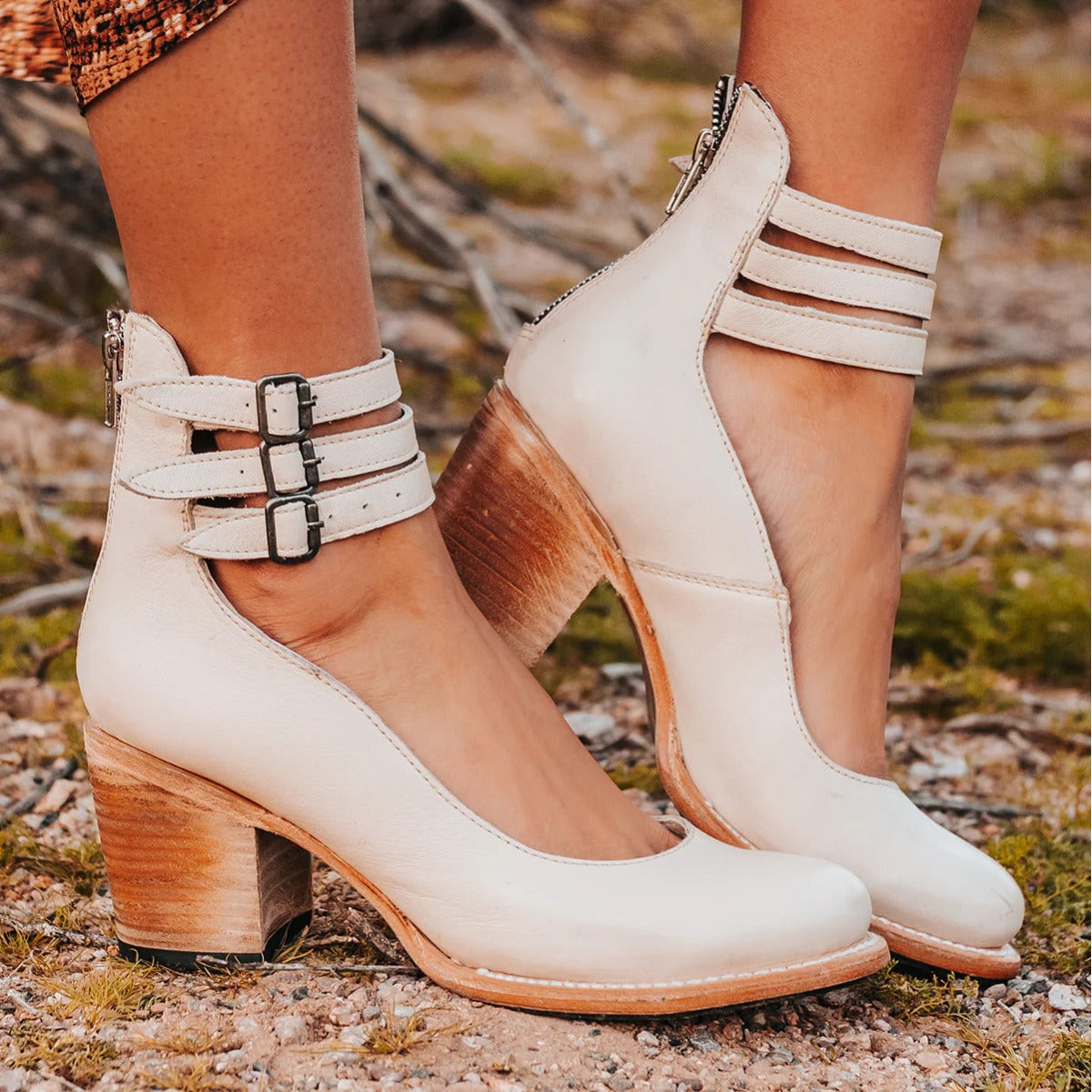 Roberta | Buckle Heeled Shoe