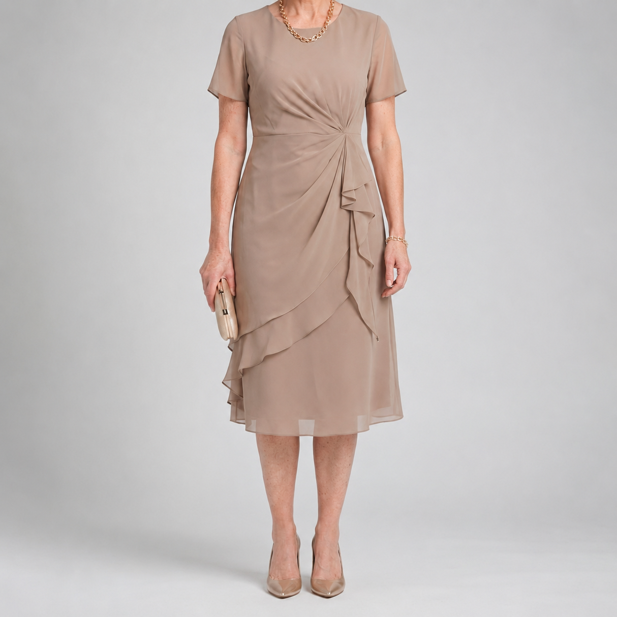 Sara™ | Elegant Comfortable Layered Dress