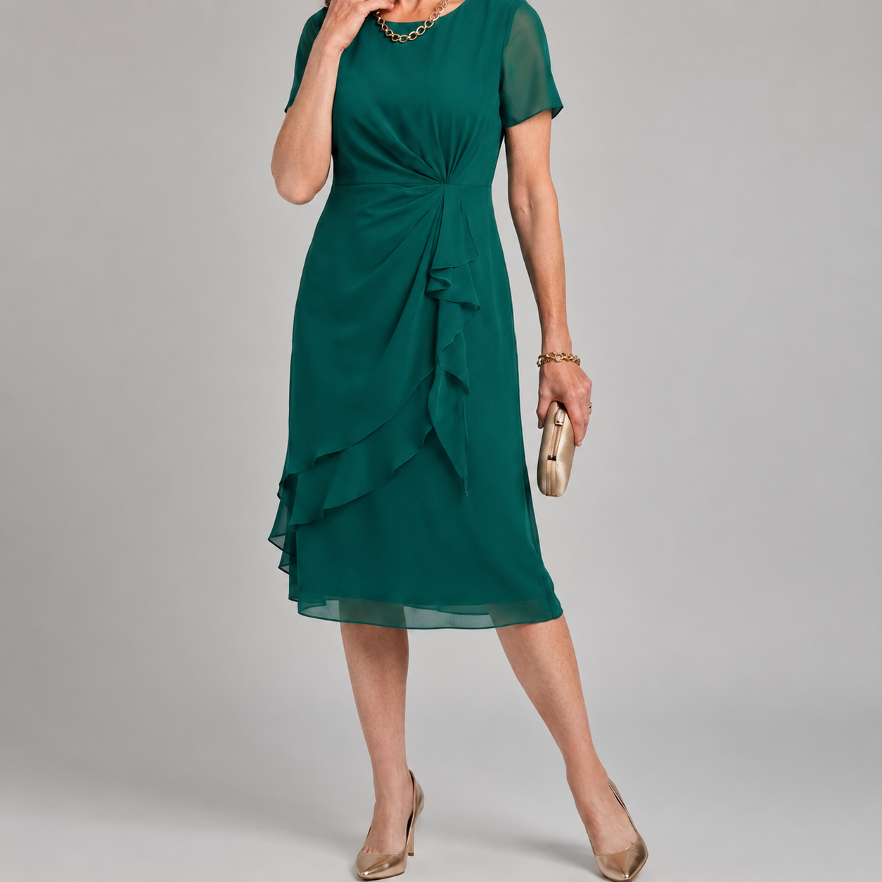 Sara™ | Elegant Comfortable Layered Dress