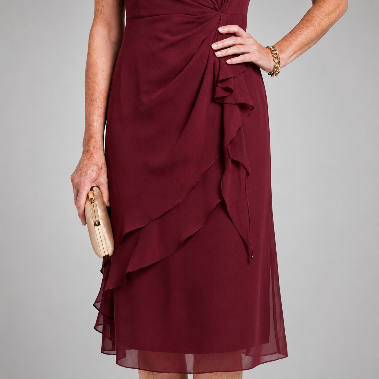Sara™ | Elegant Comfortable Layered Dress