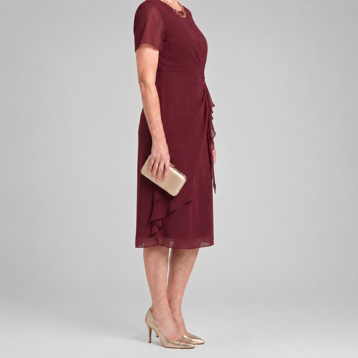 Sara™ | Elegant Comfortable Layered Dress