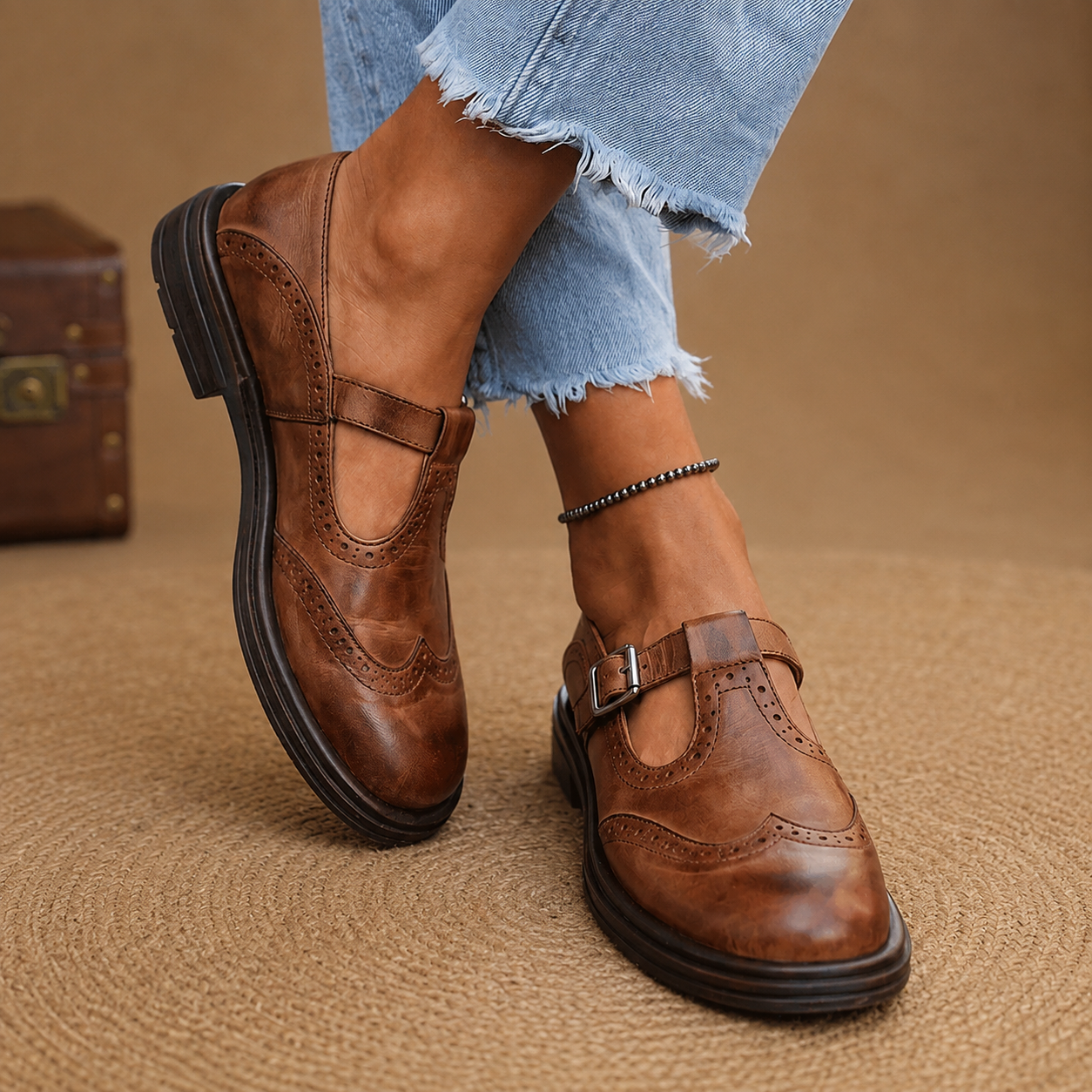 Beatrice | Brogue Mary Janes