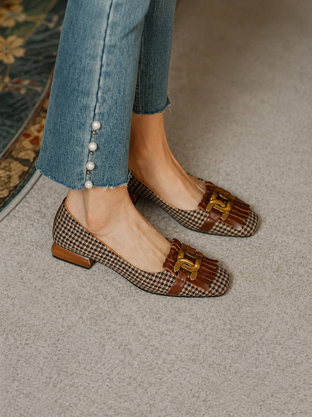 Moxie- Fringe Heels