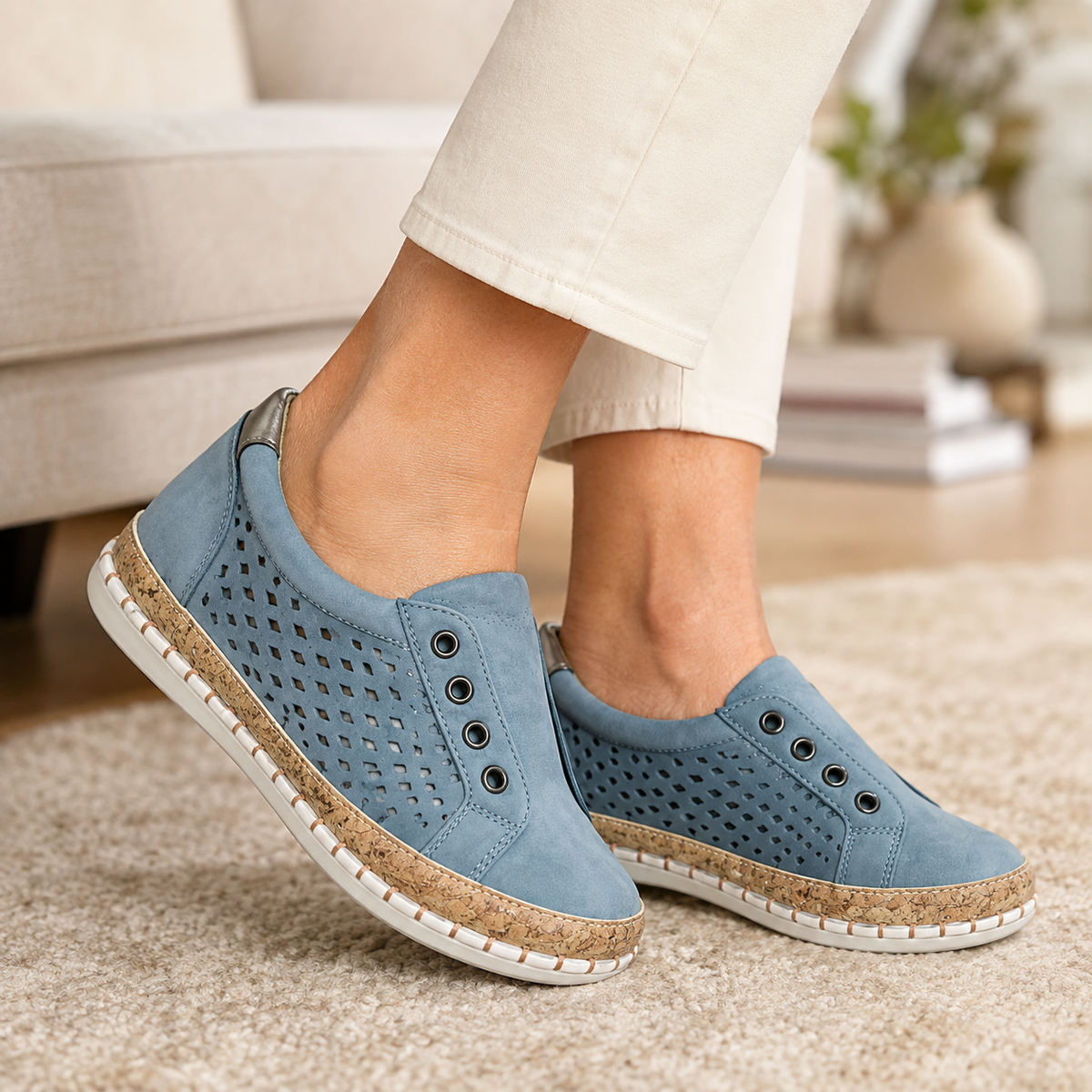 Elara | Lightweight Comfort Slip-Ons