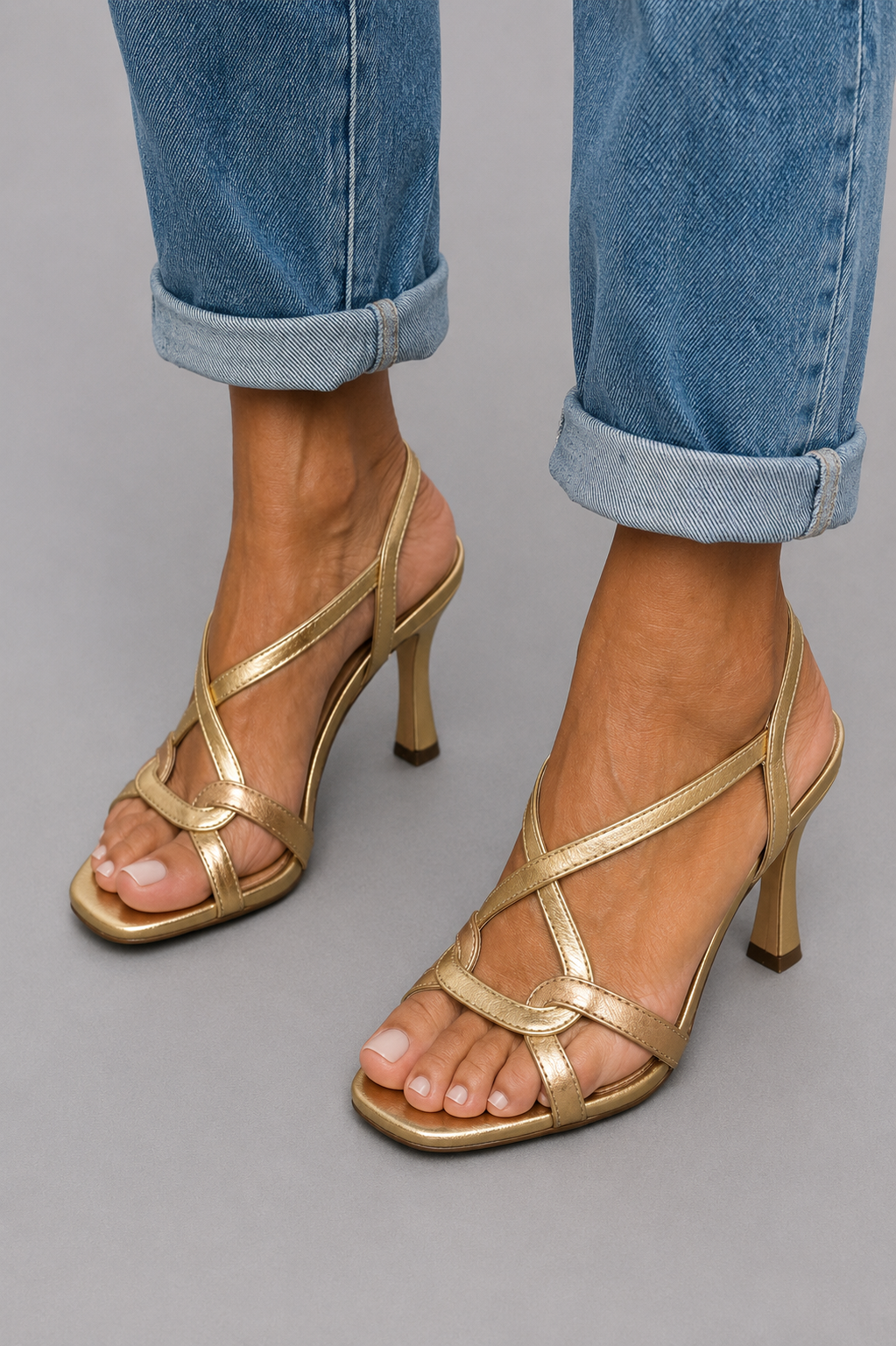 Gemma - Golden Summer Charm Sandals