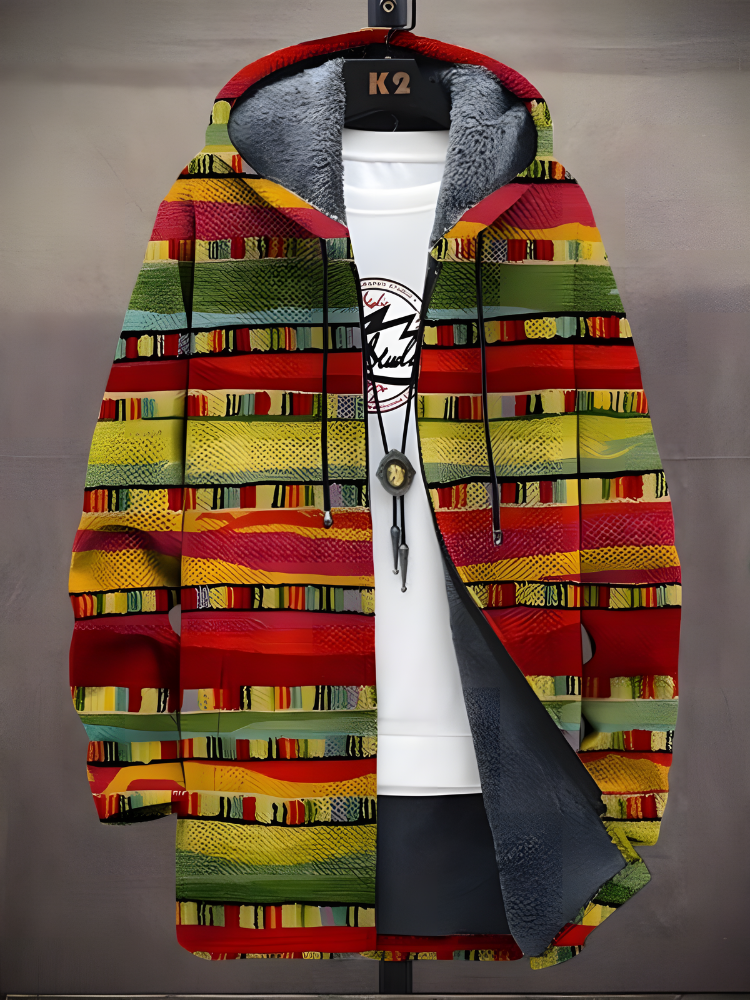 Dion™ - Luxurious Art-Inspired Zip-Up Hoodie