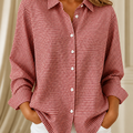 Rosemary | Women's Gingham Check Button-Down Shirt