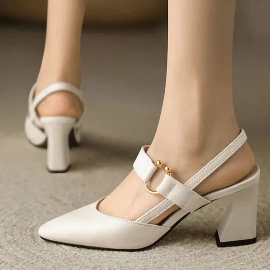 Vera | Slingback Comfort Heels