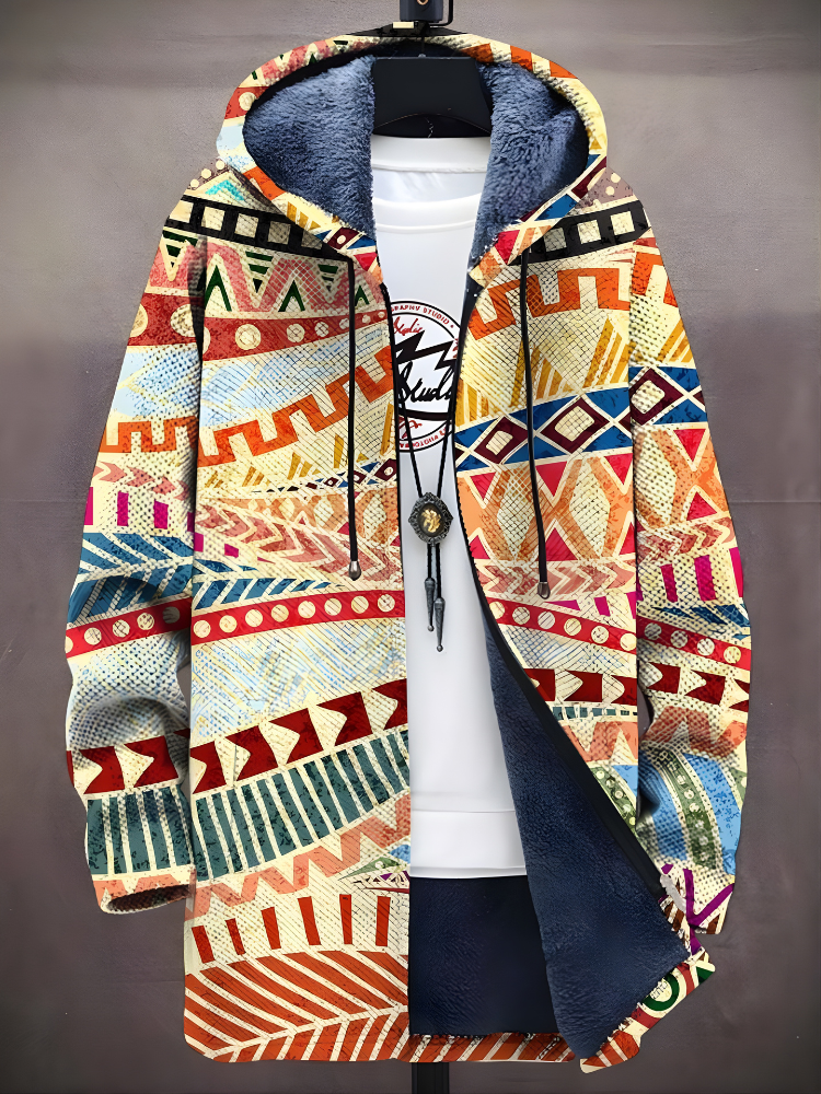 Everett™ - Luxurious Art-Inspired Zip-Up Hoodie
