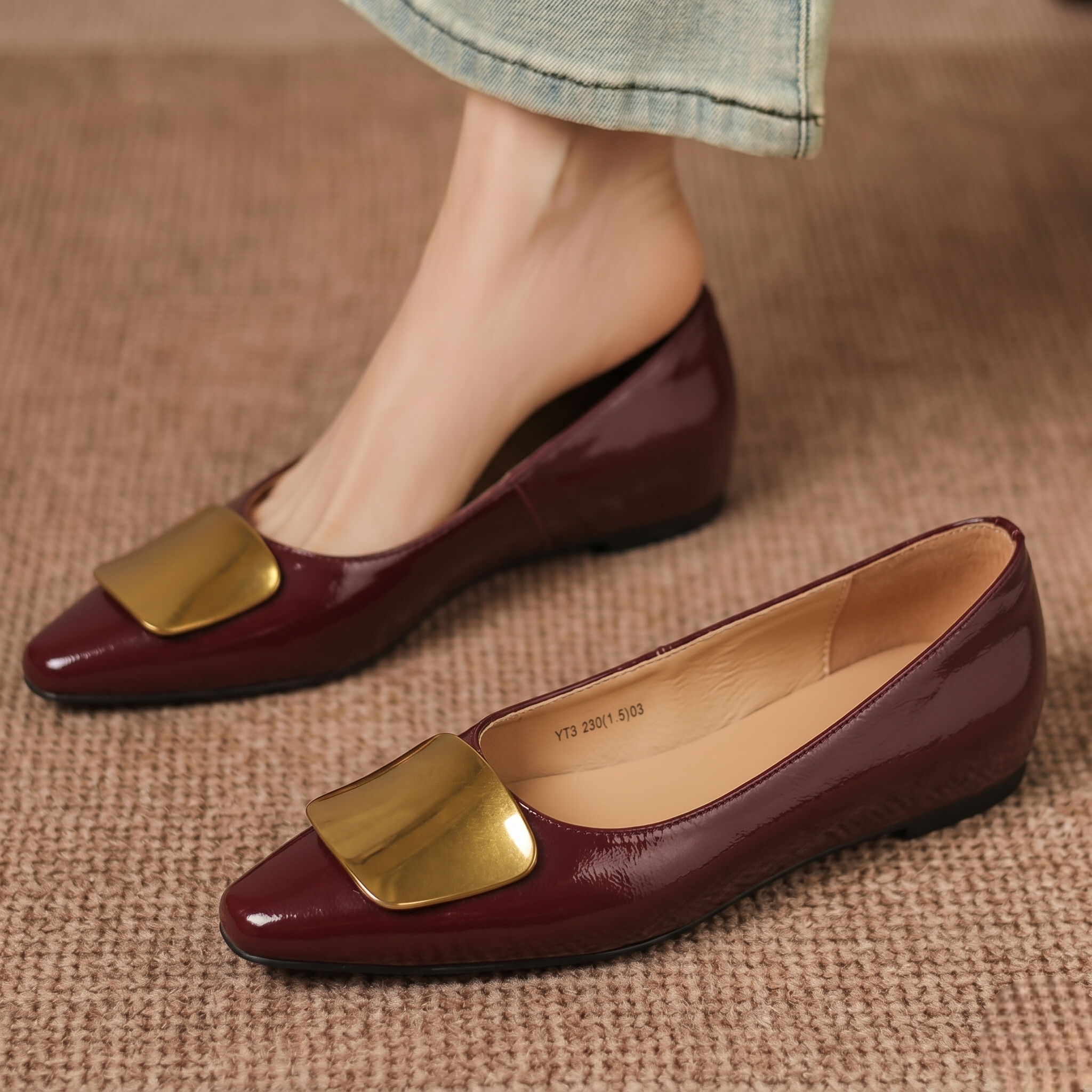 Lorea | Polished Detail Flats