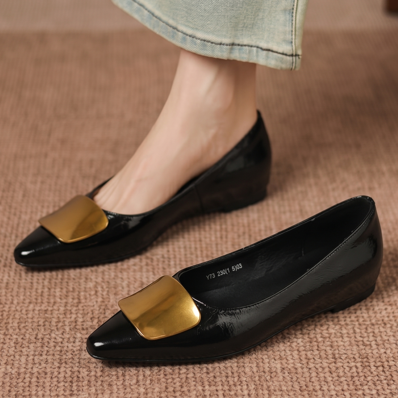 Lorea | Polished Detail Flats