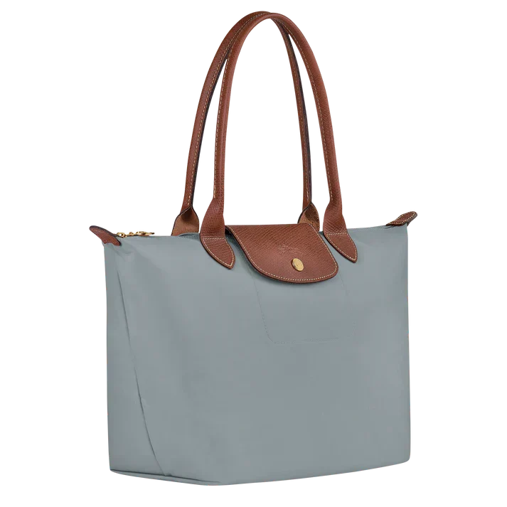 Madeleine | Medium Grey Steel Foldable Tote Bag