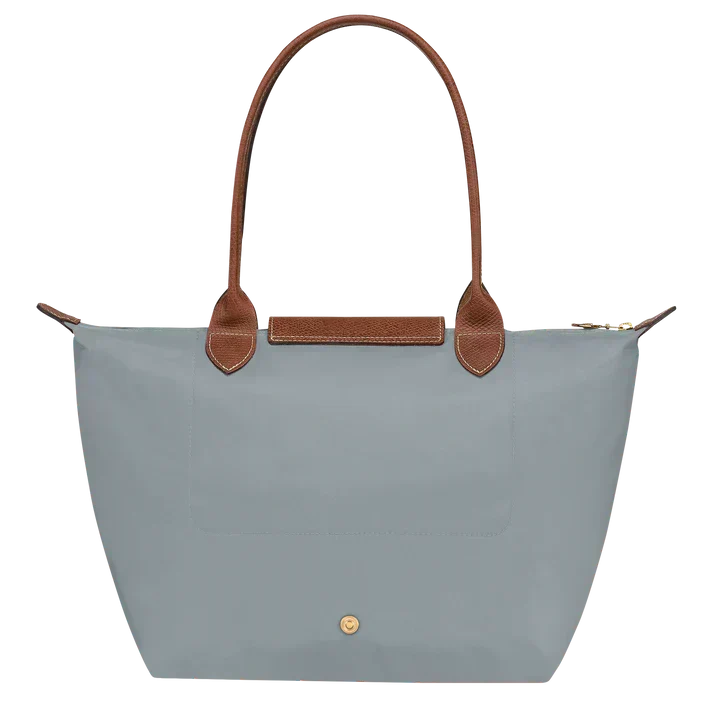Madeleine | Medium Grey Steel Foldable Tote Bag