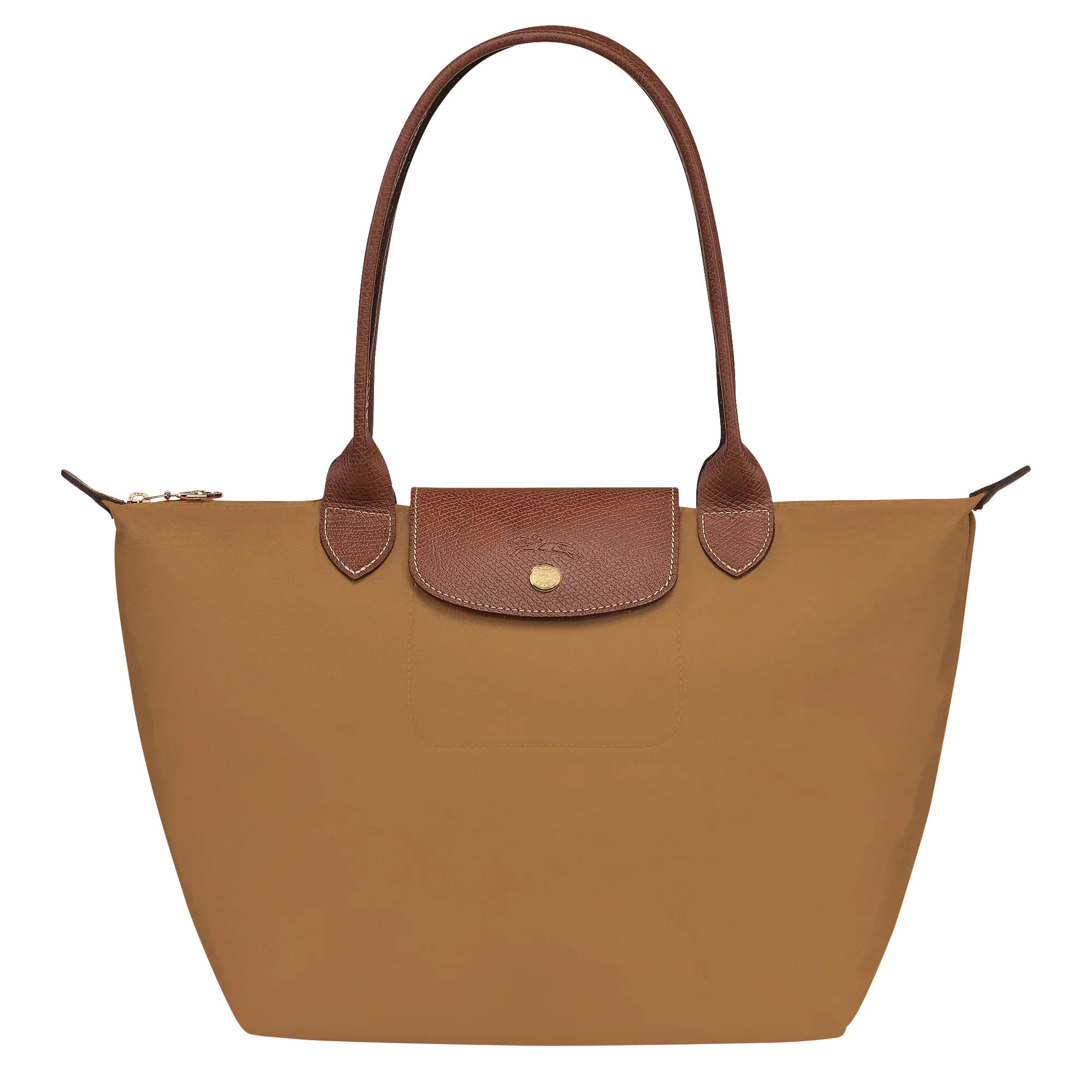 Madeleine | Medium Foldable Tote Bag in Tawny