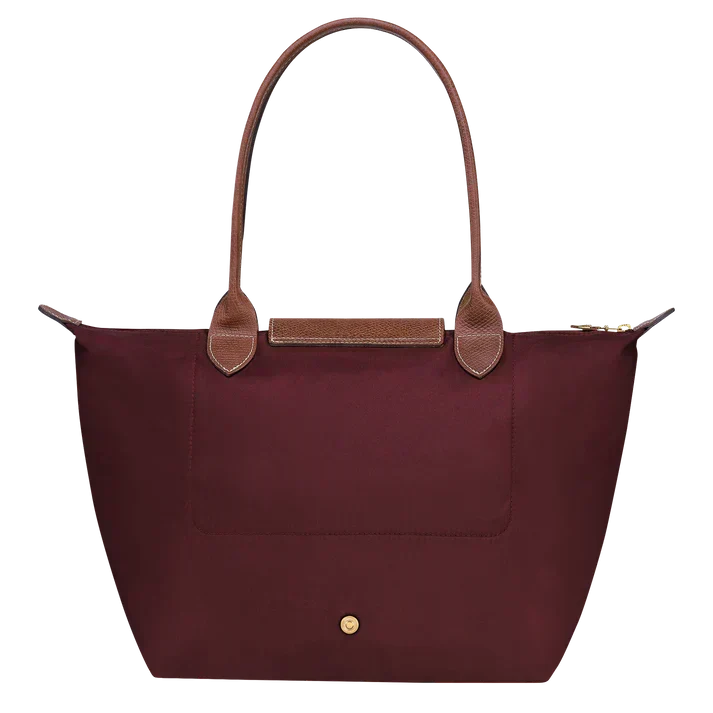 Madeleine | Medium Burgundy Foldable Tote Bag