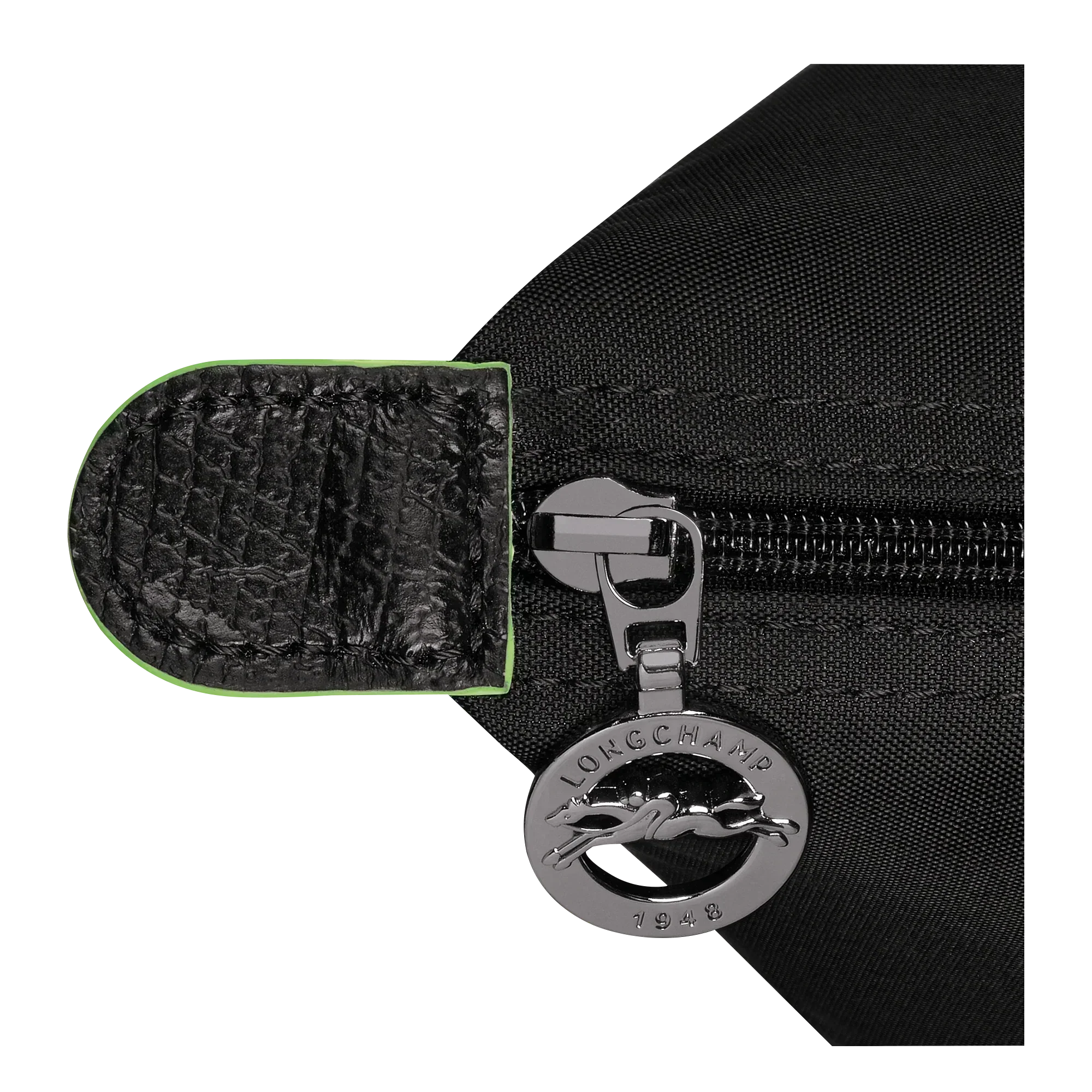 Madeleine | Medium Black Foldable Tote Bag