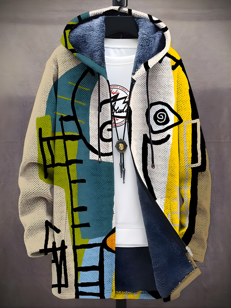 Millie™ - Luxurious Art-Inspired Zip-Up Hoodie