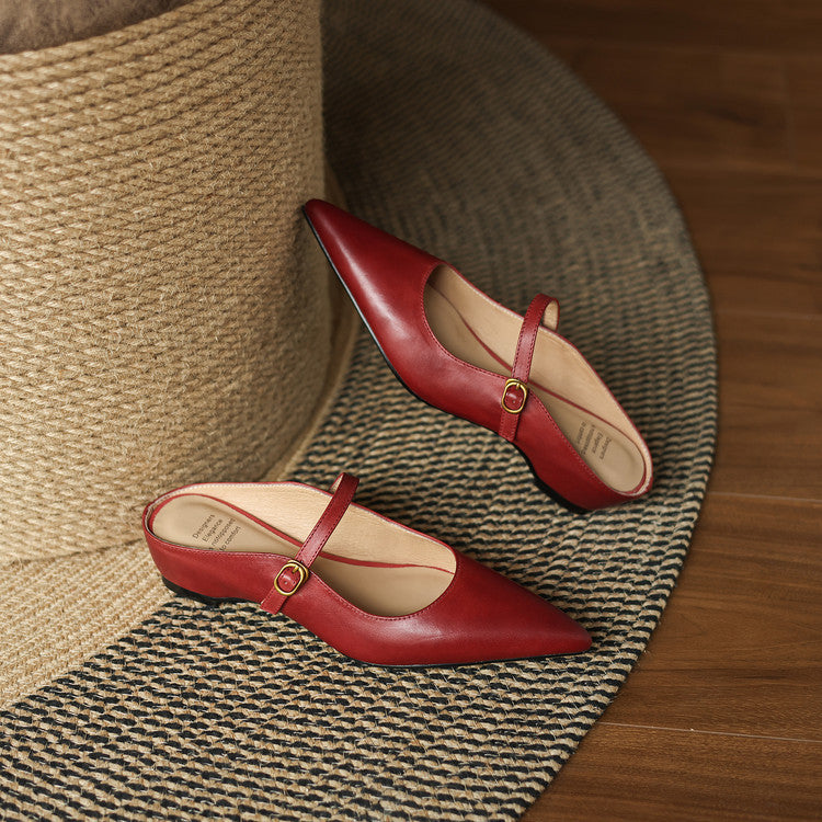 Neok – Sleek Pointed Mules