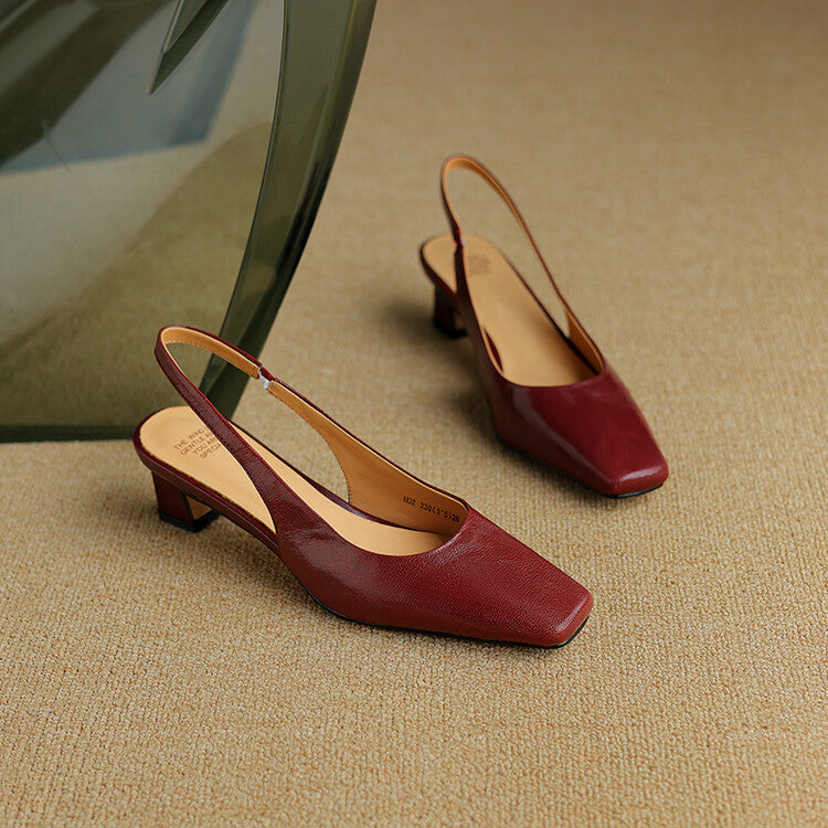 Ersa | Refined Slingbacks