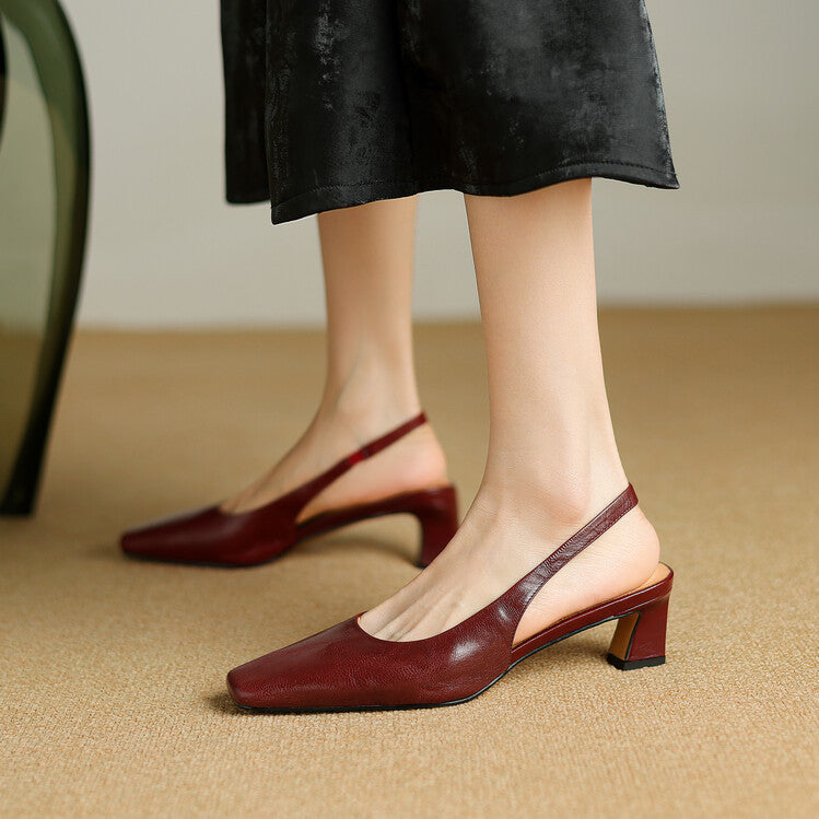 Ersa | Refined Slingbacks