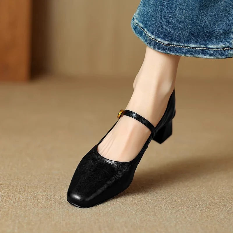Bella | Elegant Mary Jane Heels
