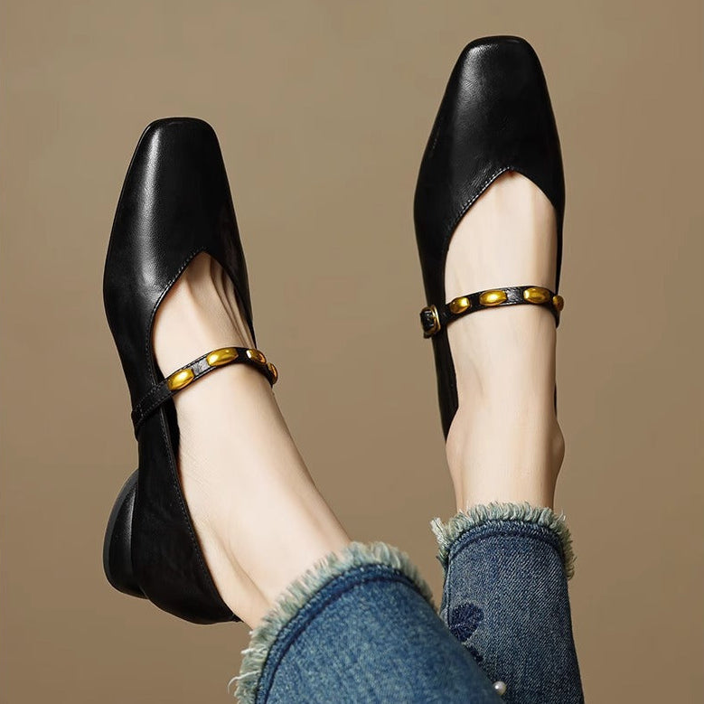 Zyra | Elegant Mary Jane Flats