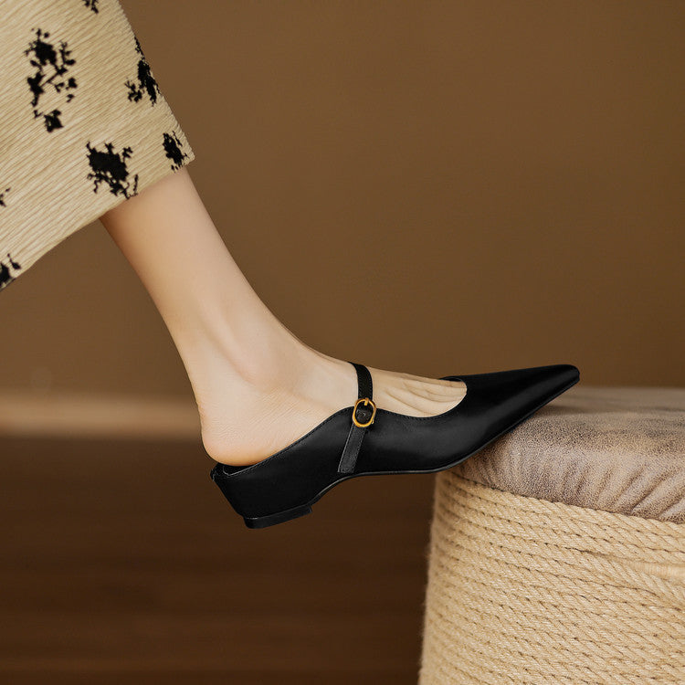 Neok – Sleek Pointed Mules
