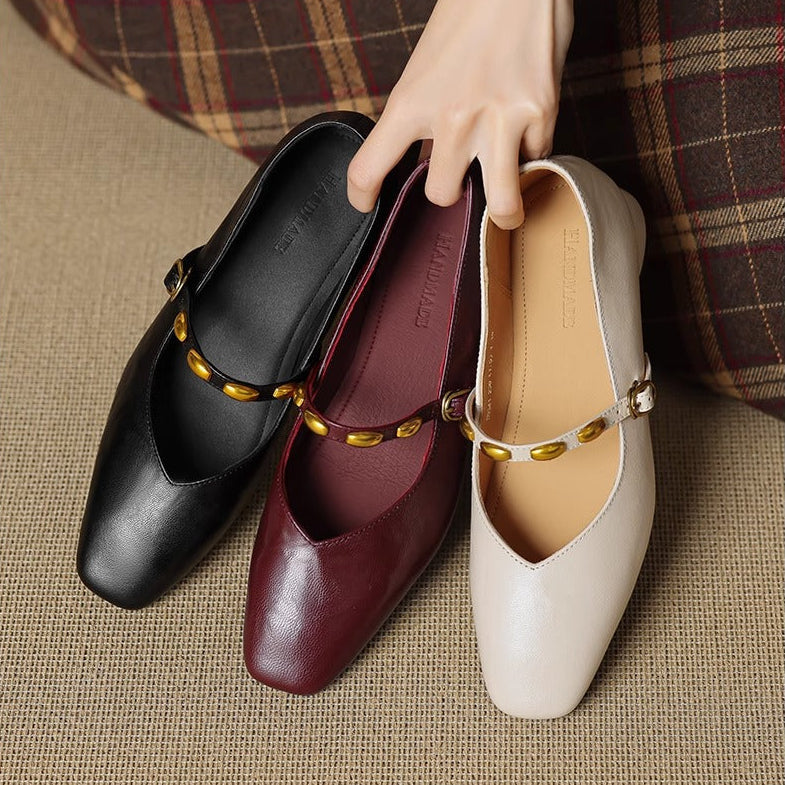Zyra | Elegant Mary Jane Flats