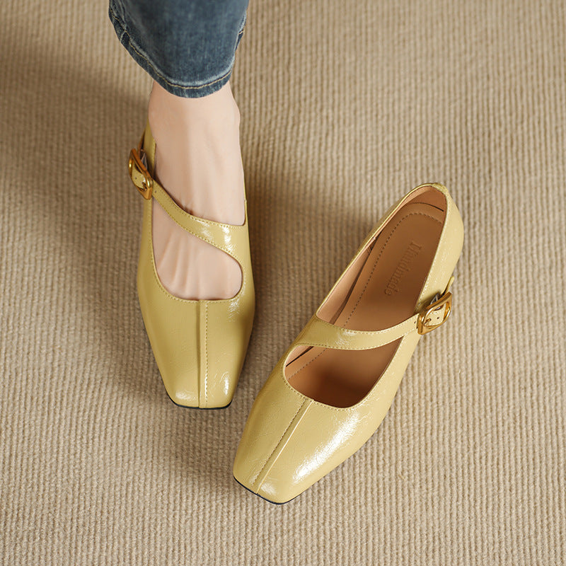 Viora | Mary Jane Wedge Heels