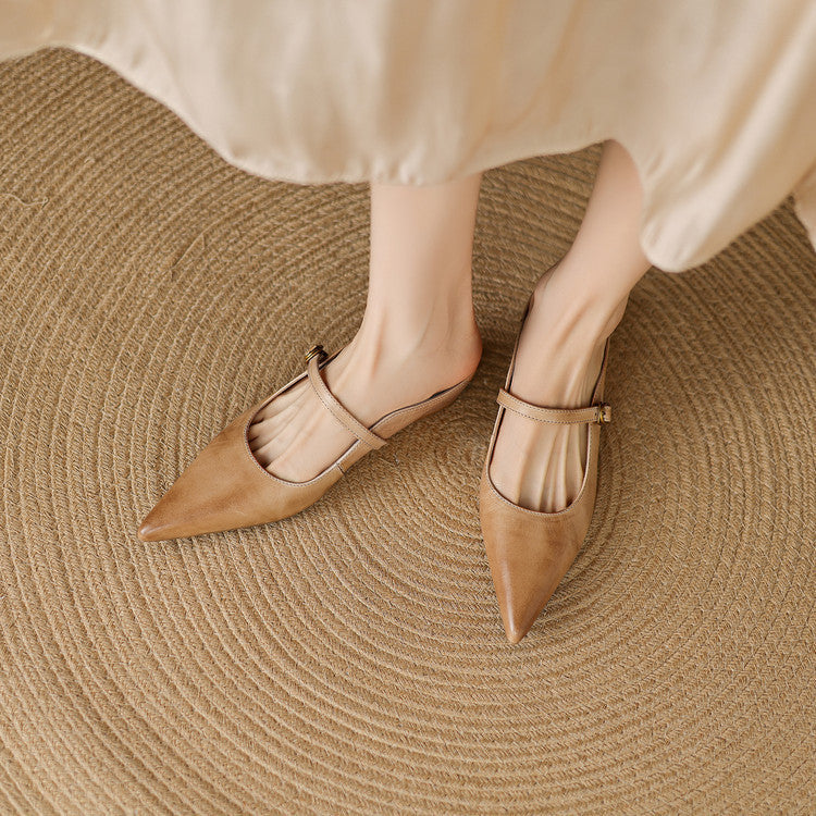 Neok – Sleek Pointed Mules