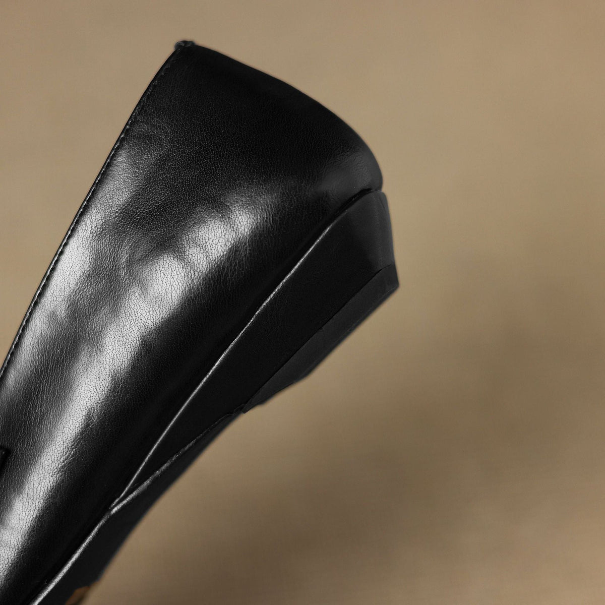 Enid Brogued Double-Strap Mary Jane Flats