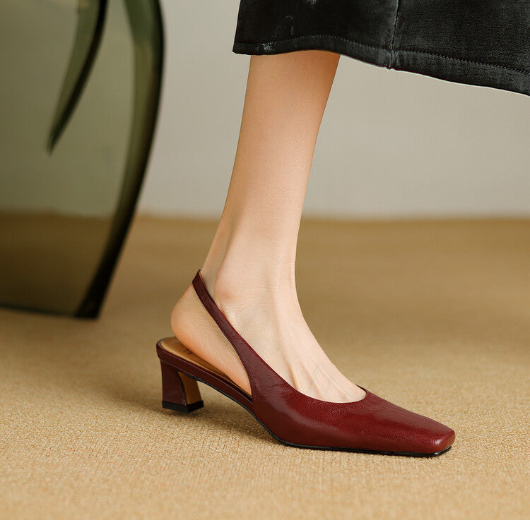 Ersa | Refined Slingbacks