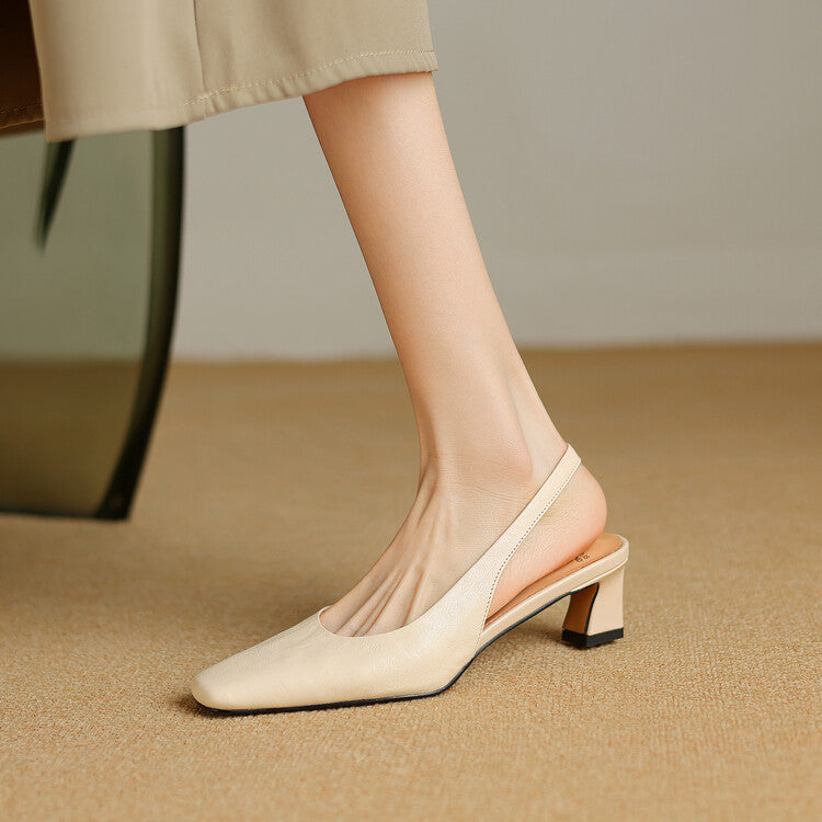 Ersa | Refined Slingbacks