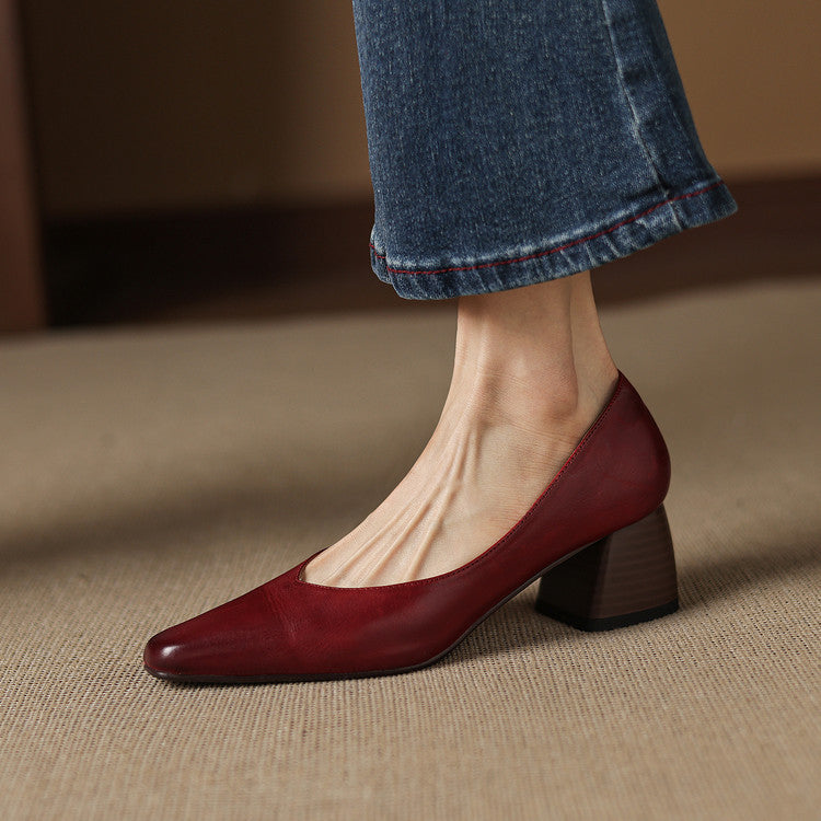 Zila | Refined Block Heels
