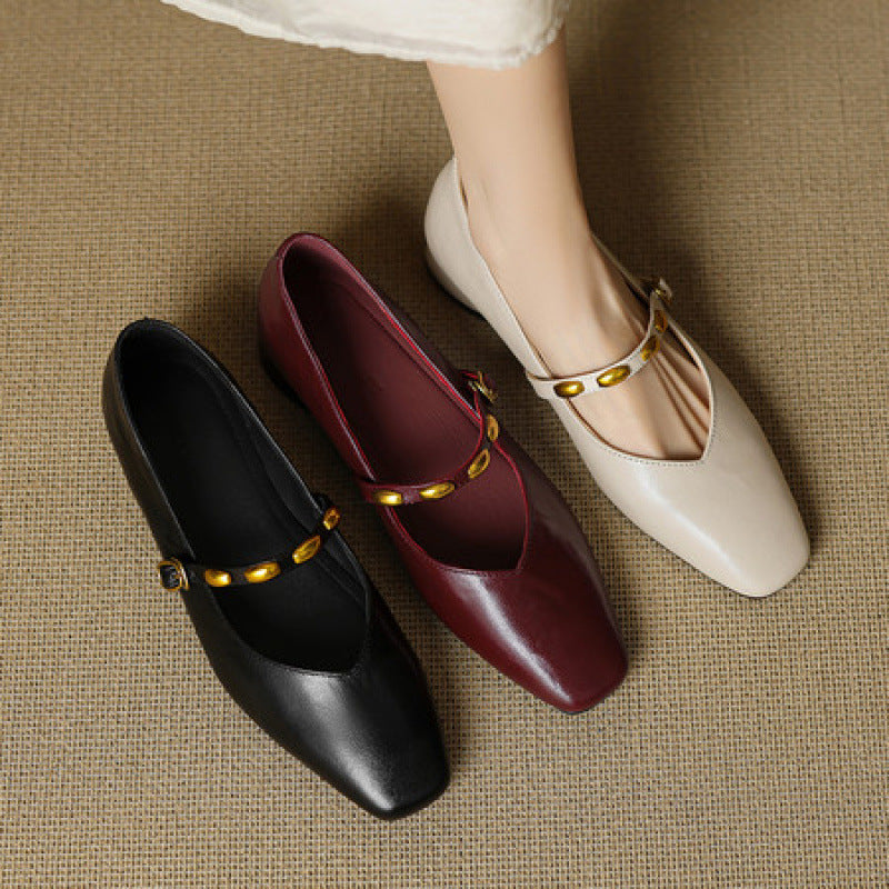 Zyra | Elegant Mary Jane Flats