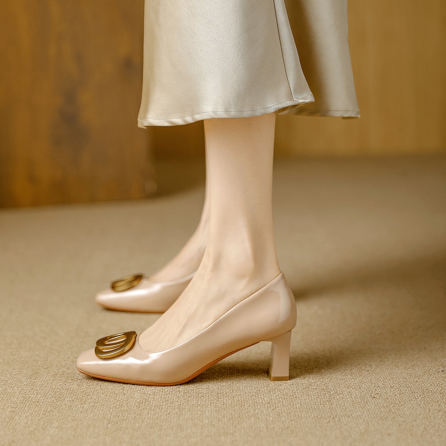 Tyra | Buckle Detail Heels