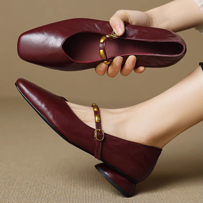 Zyra | Elegant Mary Jane Flats