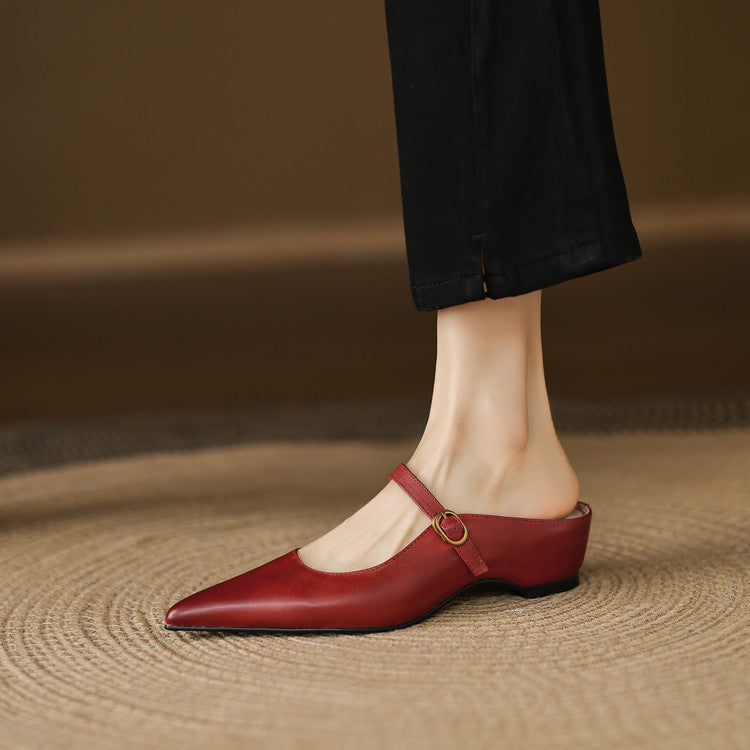 Neok – Sleek Pointed Mules